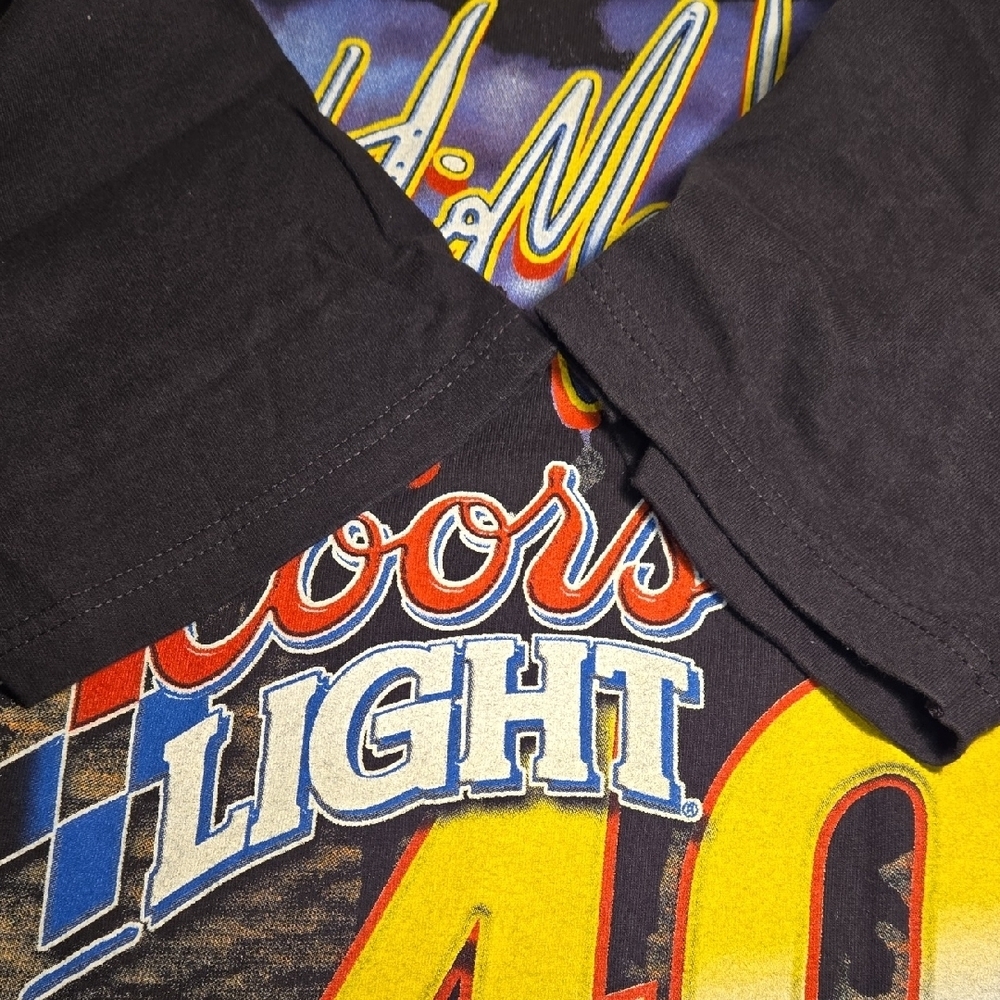 VTG 1998 Nascar Sterling Marlin Coor's Light Leading The Charge XL - Picture 7 of 7